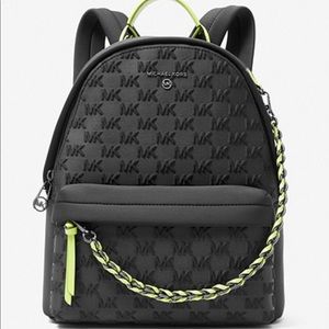 Michael Kors Slater Embossed Scuba Backpack